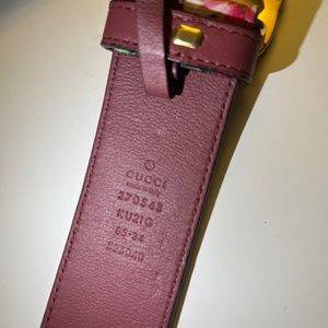 Gucci blossom belt